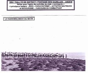 06 SCOUTS DE FRANCE GROUPE BAYARD 1 ERE ORAN zc0087